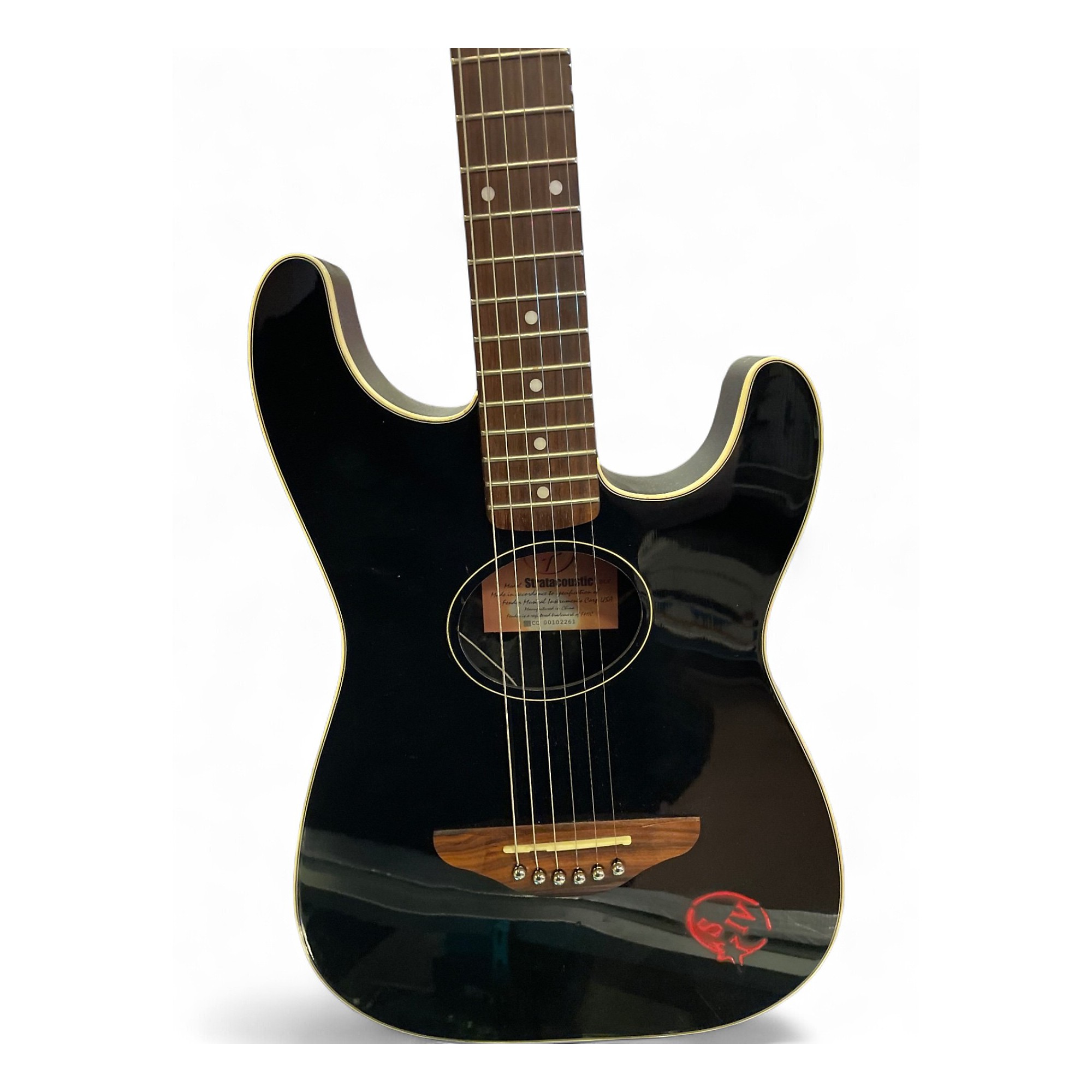 ギター FENDER STRATACOUSTIC Fender Stratacoustic Acoustic Electric Guitar | eBay