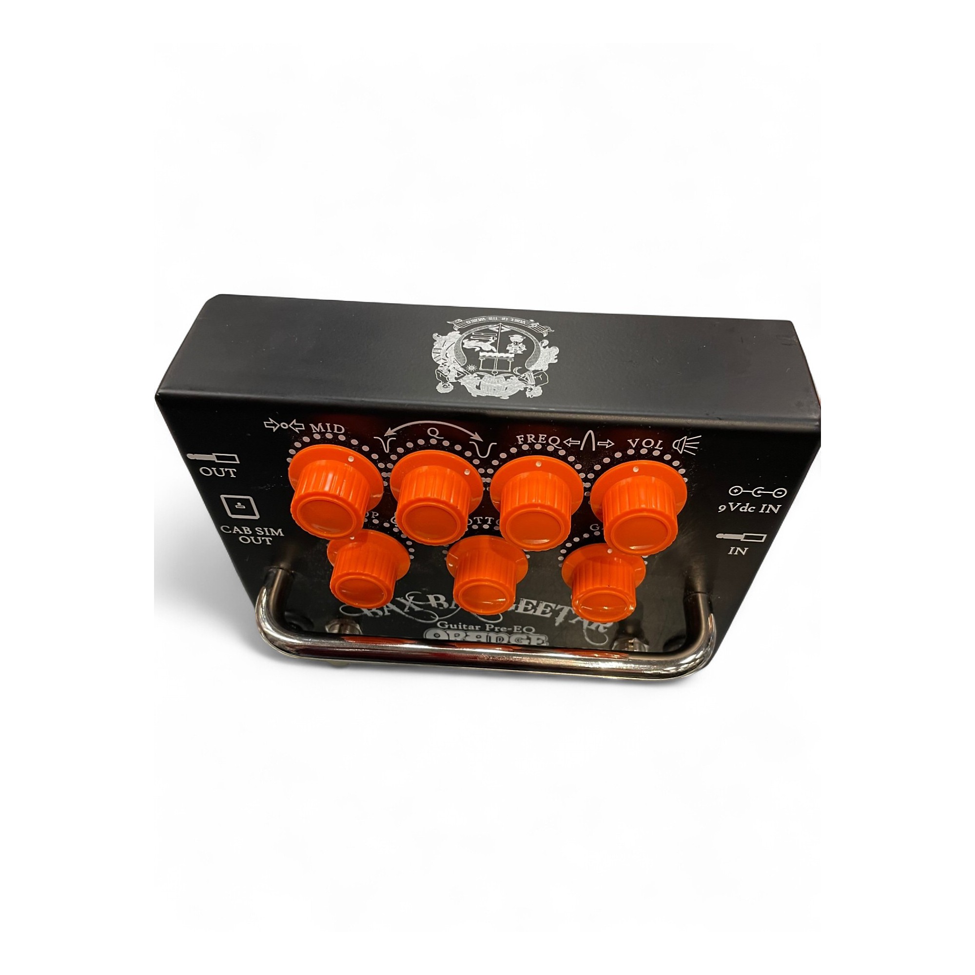 ORANGE Bax Bangeetar （White）中古 Used Orange bax bangeetar Guitar Preamp | Guitar Center
