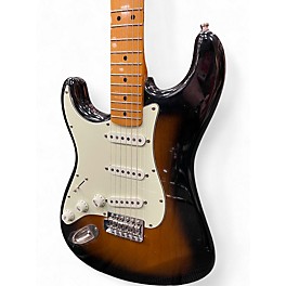 Used Squier Classic Vibe 1950S Stratocaster Left Handed 2 Color Sunburst Electric Guitar