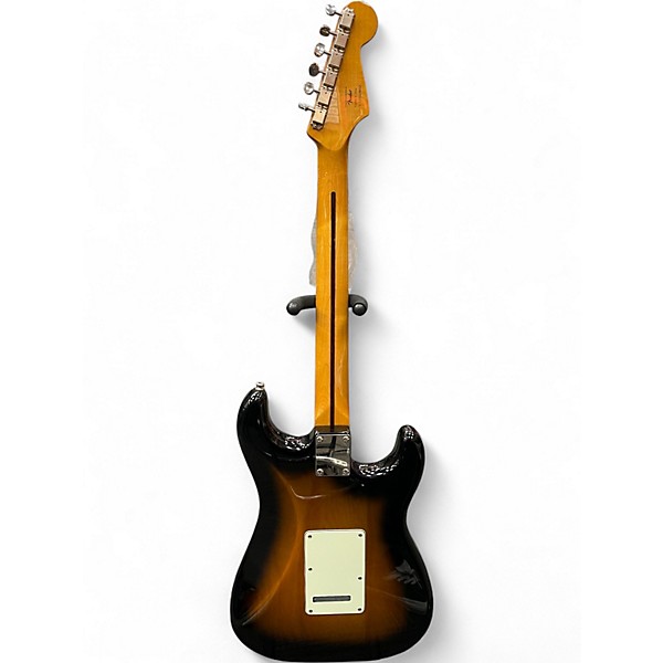Used Squier Classic Vibe 1950S Stratocaster Left Handed 2 Color Sunburst Electric Guitar