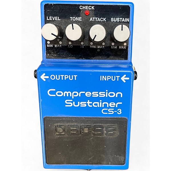 BOSS CS-3 Compression Sustainer エフェクター Used BOSS CS3 Compressor Sustainer Effect Pedal | Guitar Center