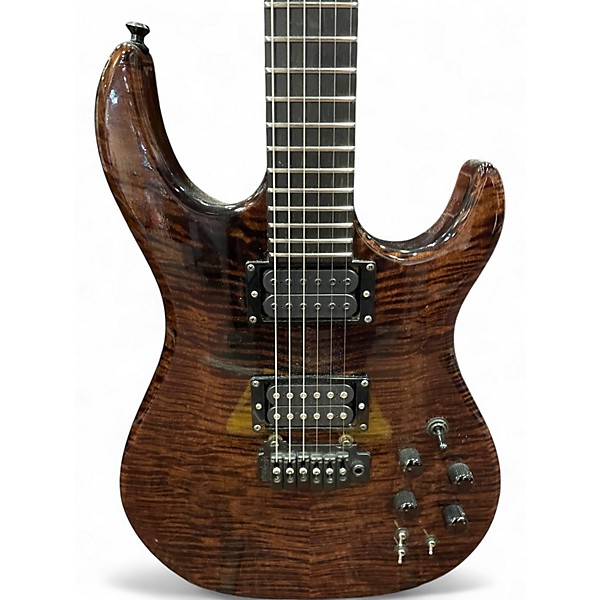 Used Carvin DC400 Trans Brown Solid Body Electric Guitar