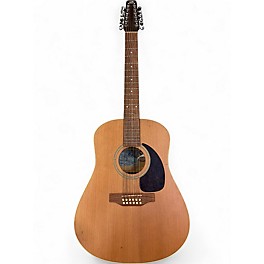 Used Seagull S12+ Natural 12 String Acoustic Electric Guitar