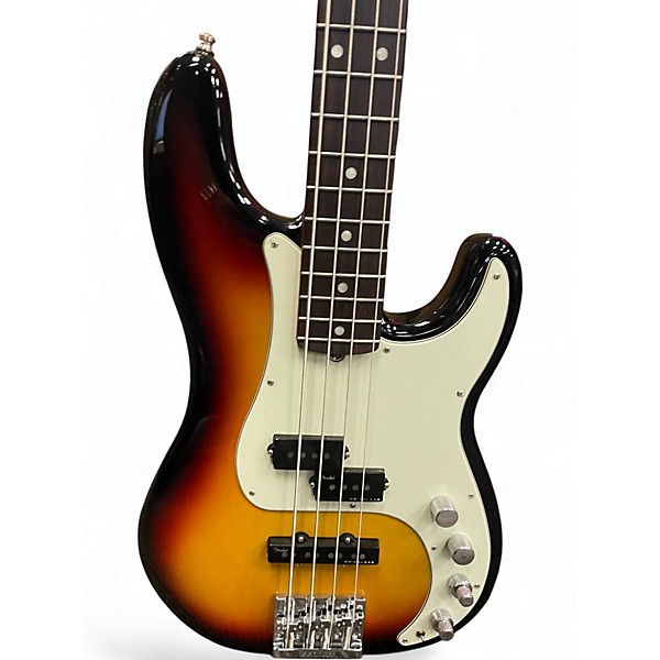 Used Fender American Ultra Precision Bass ULRABURST Electric Bass Guitar