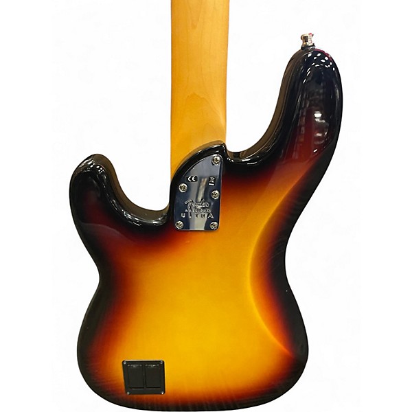 Used Fender American Ultra Precision Bass ULRABURST Electric Bass Guitar