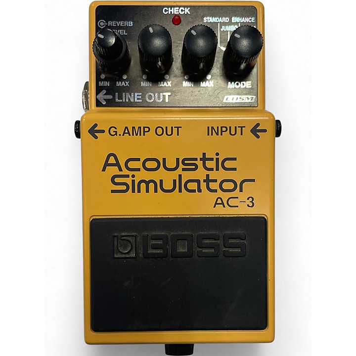 Boss AC-3 (アコースティックシュミ　中古) Used BOSS AC3 Acoustic Simulator Effect Pedal | Guitar Center