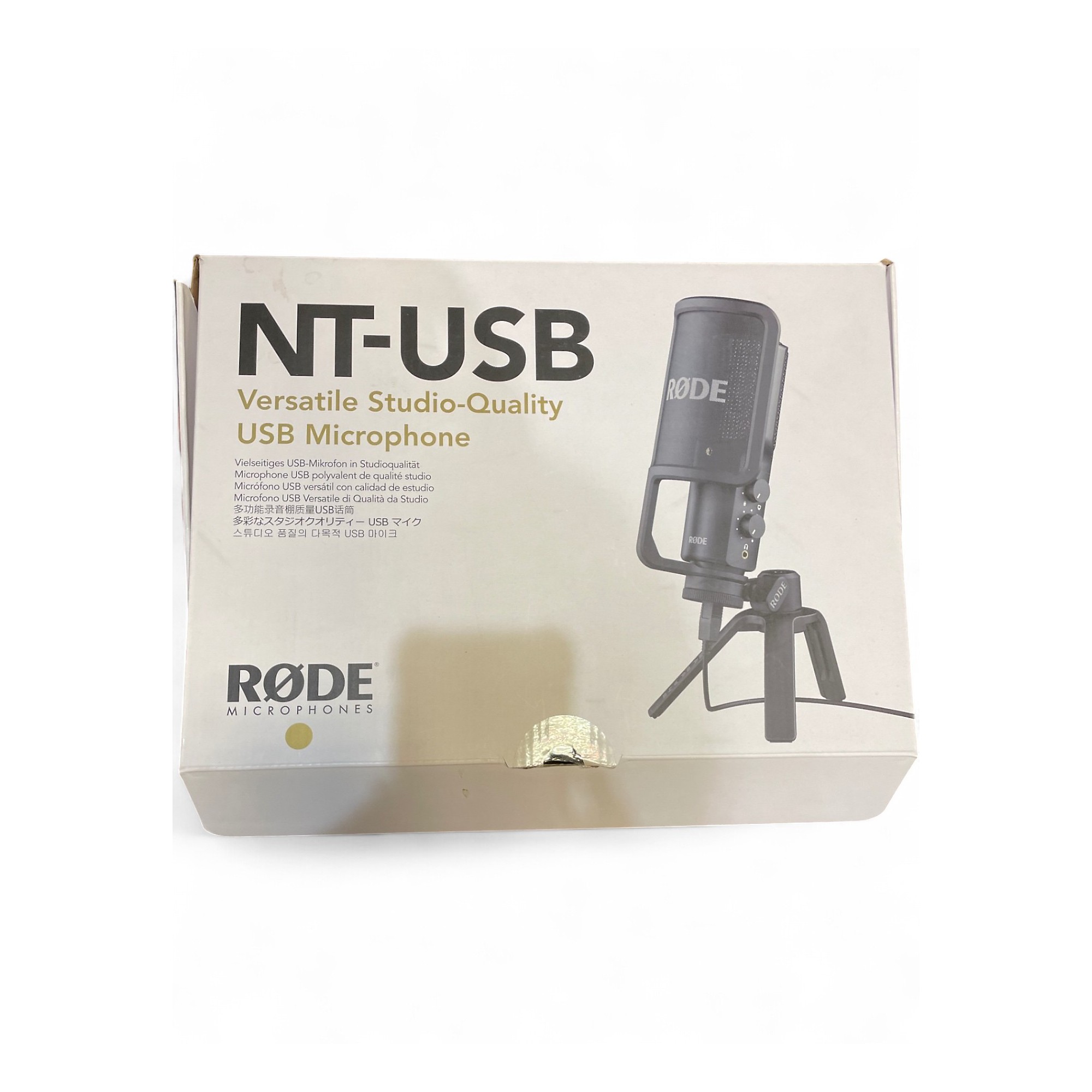 RODE NT-USBマイク RODE NT-USB - はじめてのマイクにも最適、USB接続の本格的な
