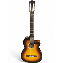 Used Cordoba Fusion 5 2 Color Sunburst Classical Acoustic Electric Guitar