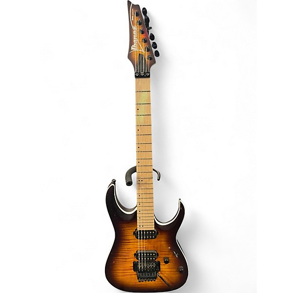 Used Ibanez RGA42FM DRAGON EYE Solid Body Electric Guitar