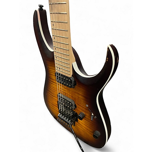 Used Ibanez RGA42FM DRAGON EYE Solid Body Electric Guitar