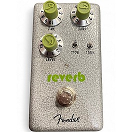 Used Fender HAMMERTONE REVERB Effect Pedal