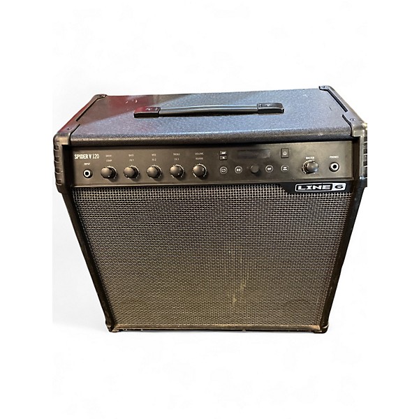 Used Line 6 Spider V 120 1x12 Guitar Combo Amp