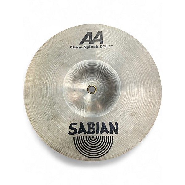 Used SABIAN 10in AA CHINA SPLASH Cymbal