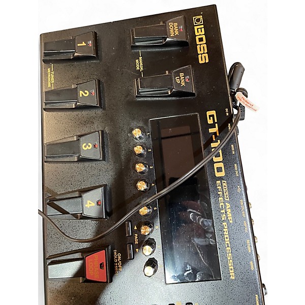 Used BOSS GT100 Effect Processor