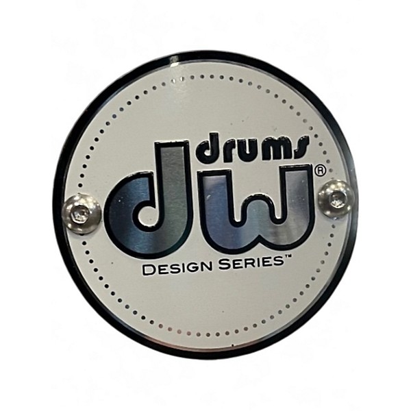 Used DW 6 Piece Design Series Acrylic ACRYLIC CLEAR Drum Kit