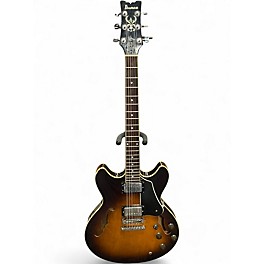 Used 1980s Ibanez AS80 Heritage Cherry Sunburst Hollow Body Electric Guitar