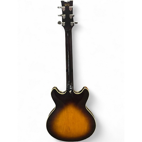 Used 1980s Ibanez AS80 Heritage Cherry Sunburst Hollow Body Electric Guitar