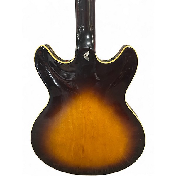 Used 1980s Ibanez AS80 Heritage Cherry Sunburst Hollow Body Electric Guitar