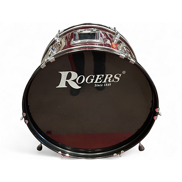 Used Rogers 4 Piece shell pack Red Drum Kit