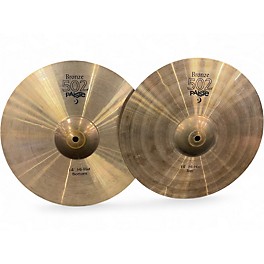 Used Paiste 14in 502 Hi Hat Pair Cymbal