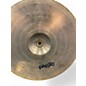 Used Paiste 14in 502 Hi Hat Pair Cymbal