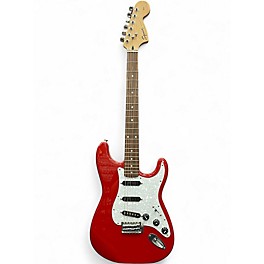 Used Squier Affinity Series Starcaster Red Hollow Body Electric Guitar