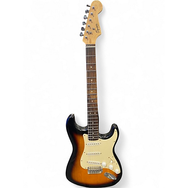 Used Squier Bullet Stratocaster 2 Tone Sunburst Solid Body