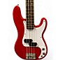 Used Squier Mini Precision Bass Dakota Red Electric Bass Guitar