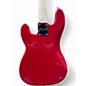 Used Squier Mini Precision Bass Dakota Red Electric Bass Guitar