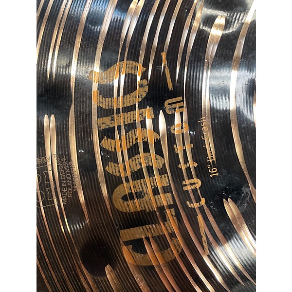 Used MEINL 16in CUSTOM DARK CRASH Cymbal