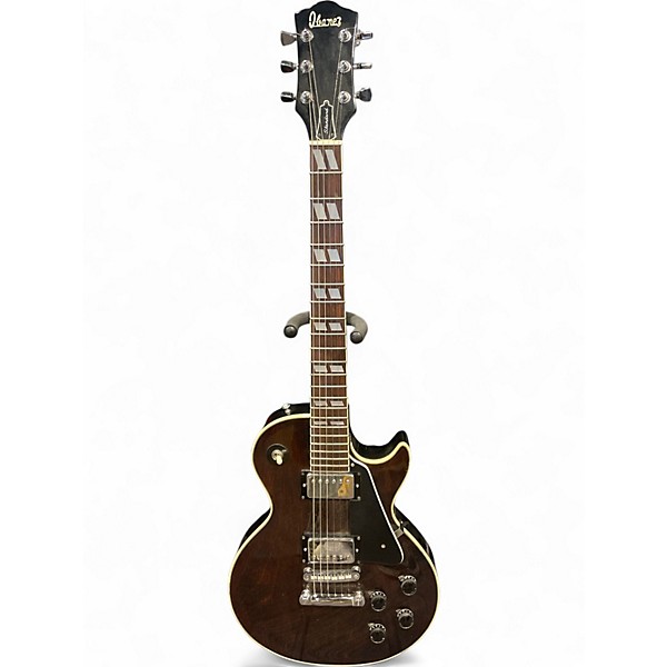 Used Ibanez Les Paul Standard Natural Solid Body Electric Guitar