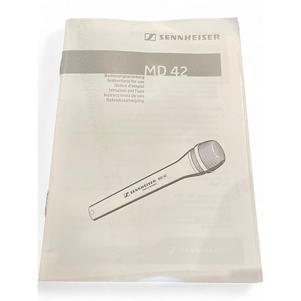 Used Sennheiser MD42 Dynamic Microphone