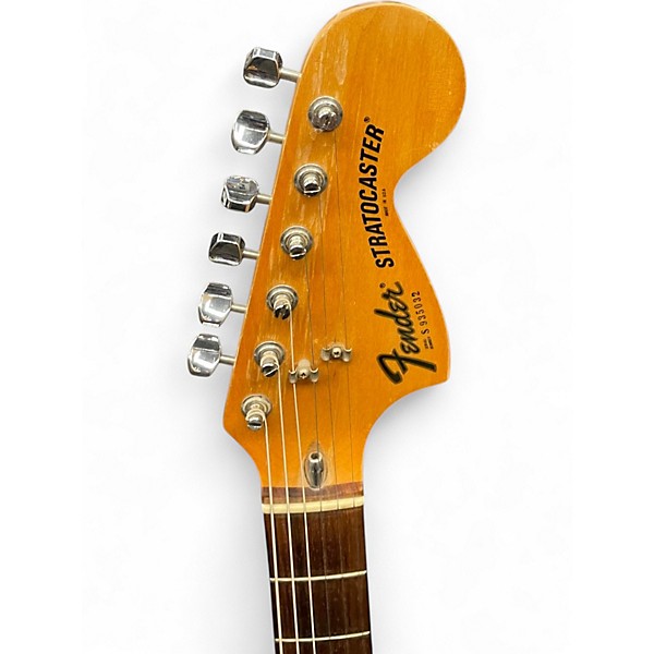 Vintage 1979 Fender Stratocaster Hardtail 3 Tone Sunburst Solid Body Electric Guitar