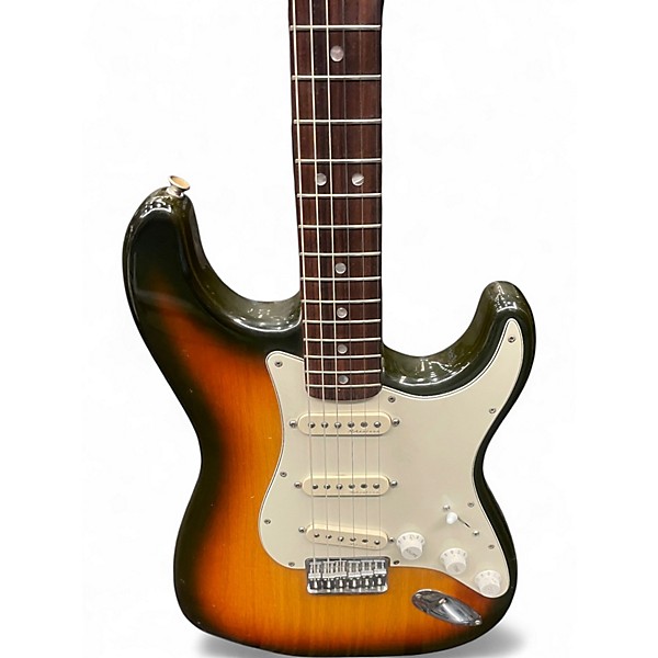 Vintage 1979 Fender Stratocaster Hardtail 3 Tone Sunburst Solid Body Electric Guitar