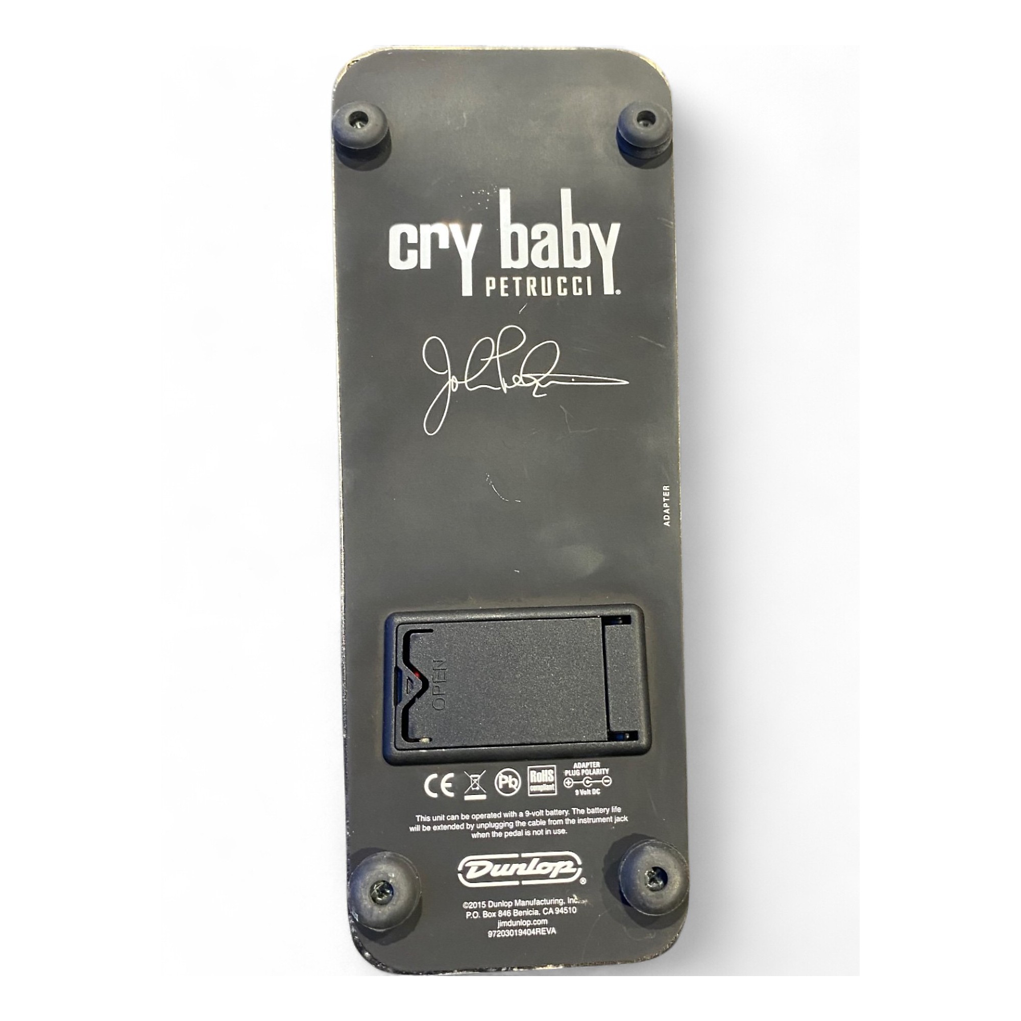 ジムダンロップ JP95 John Petrucci Cry Baby Dunlop JP95 John Petrucci Signature Cry Baby Wah Pedal