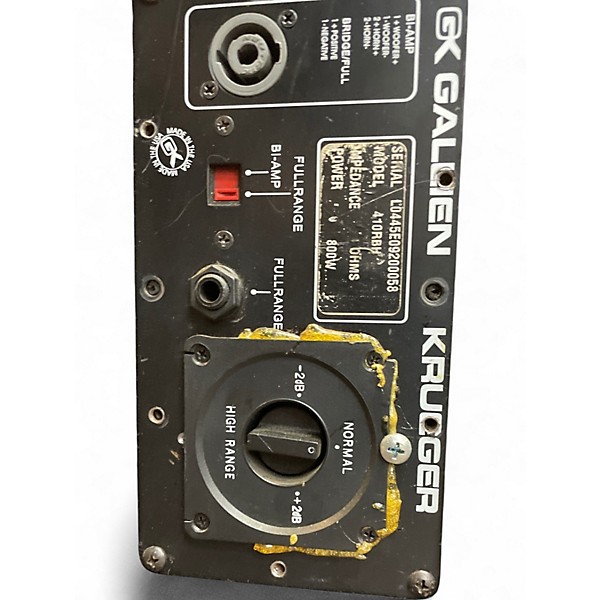 Used Gallien-Krueger 410RBH 800W Bass Cabinet