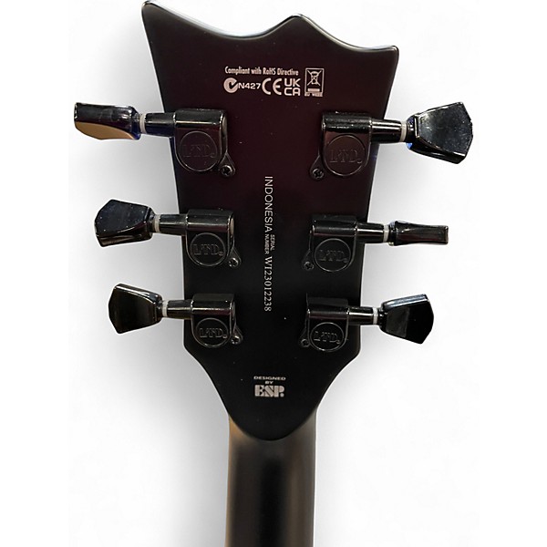 Used ESP LTD EC201 Black Solid Body Electric Guitar