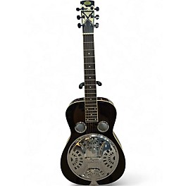 Used Regal RD52 Lightning Square Neck Mahogany Resonator Guitar