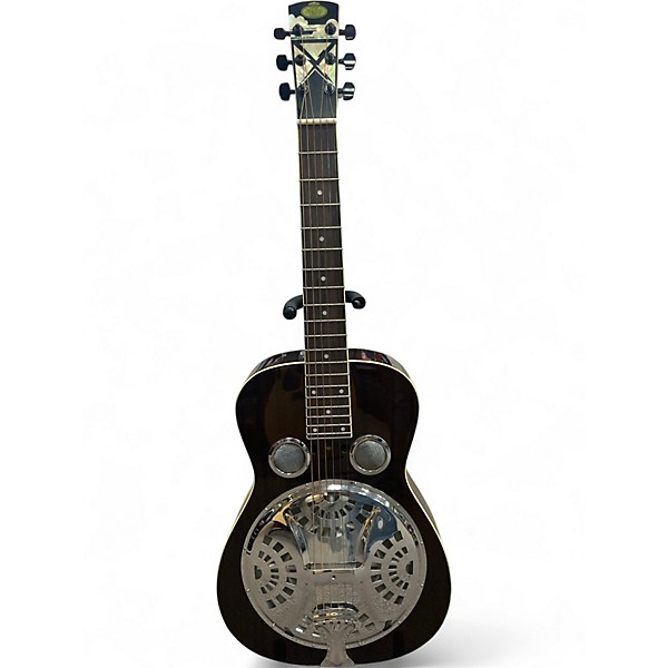 Used Regal RD52 Lightning Square Neck Mahogany Resonator Guitar
