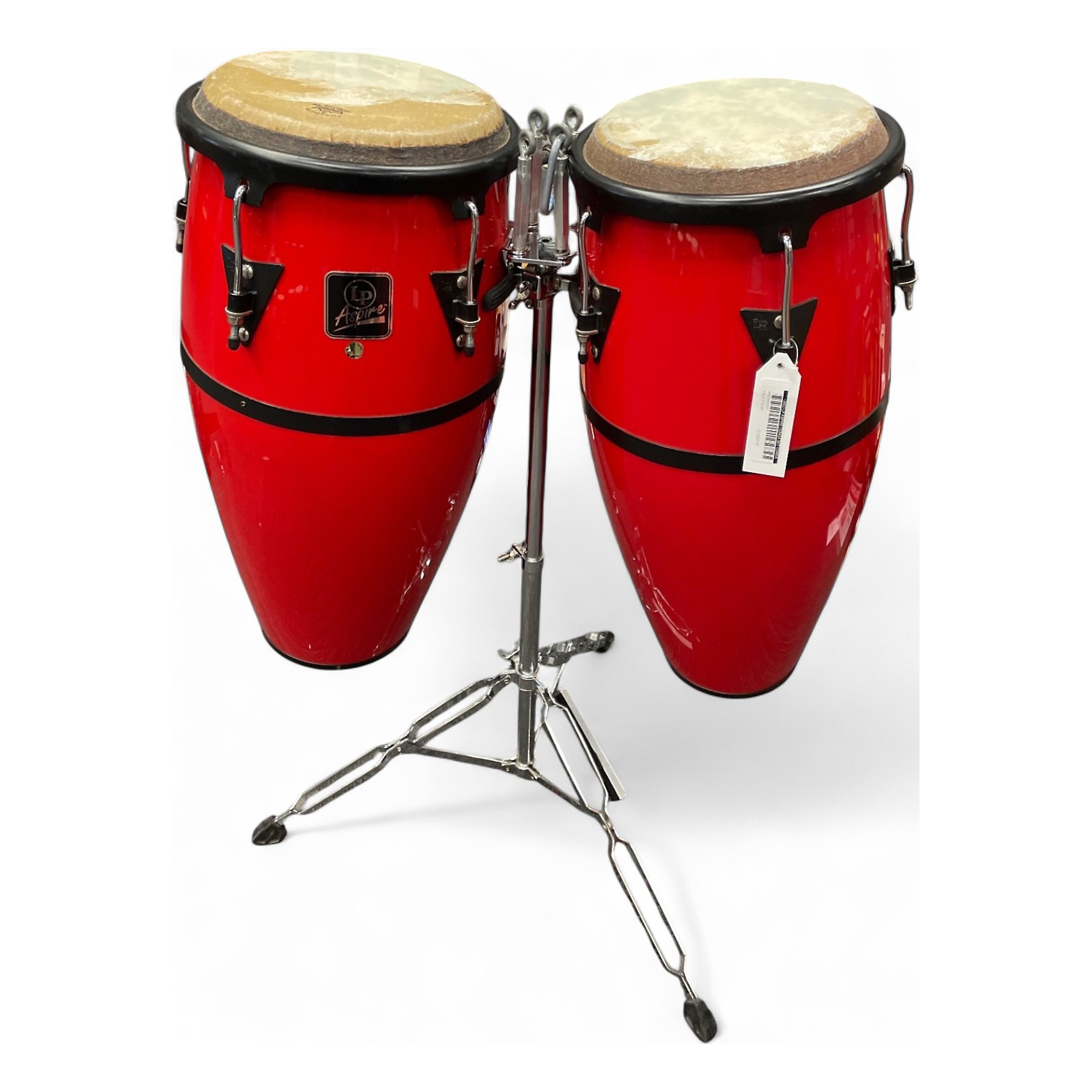 LP Aspire コンガ 赤 Used LP Aspire Conga Set Conga | Guitar Center