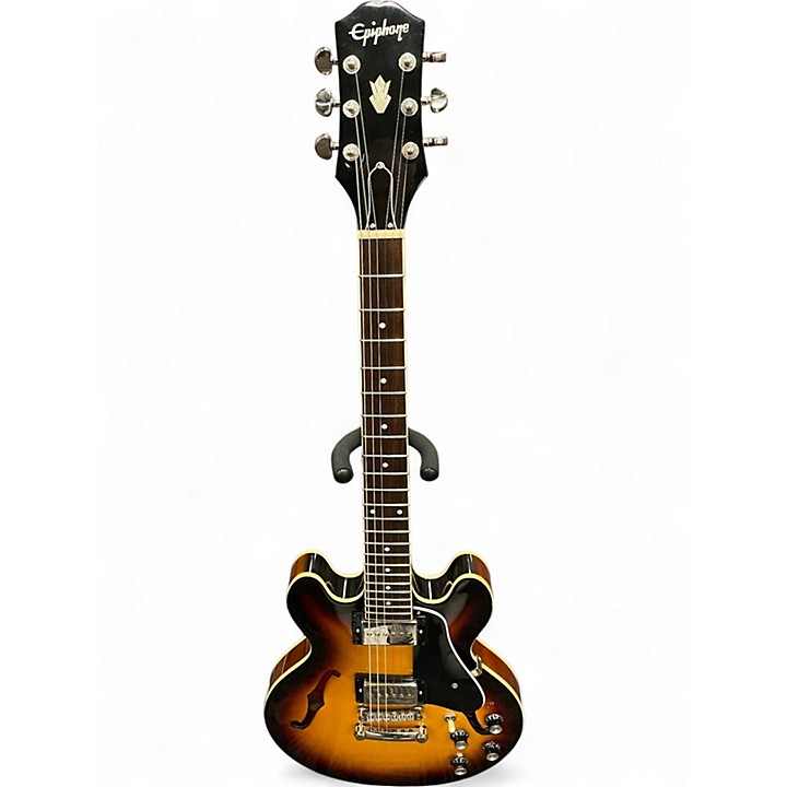 Used Epiphone ES339 Tobacco Sunburst Hollow Body Electric
