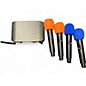 Used Professional 4 wireless microphone system Handheld Wireless System thumbnail