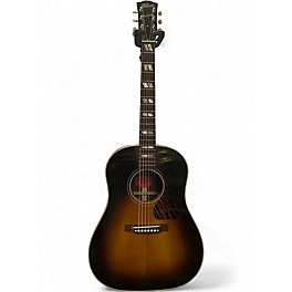 Used 2023 Gibson CUSTOM 1942 BANNER SOUTHEN JUMBO 2 Tone Sunburst Acoustic Guitar