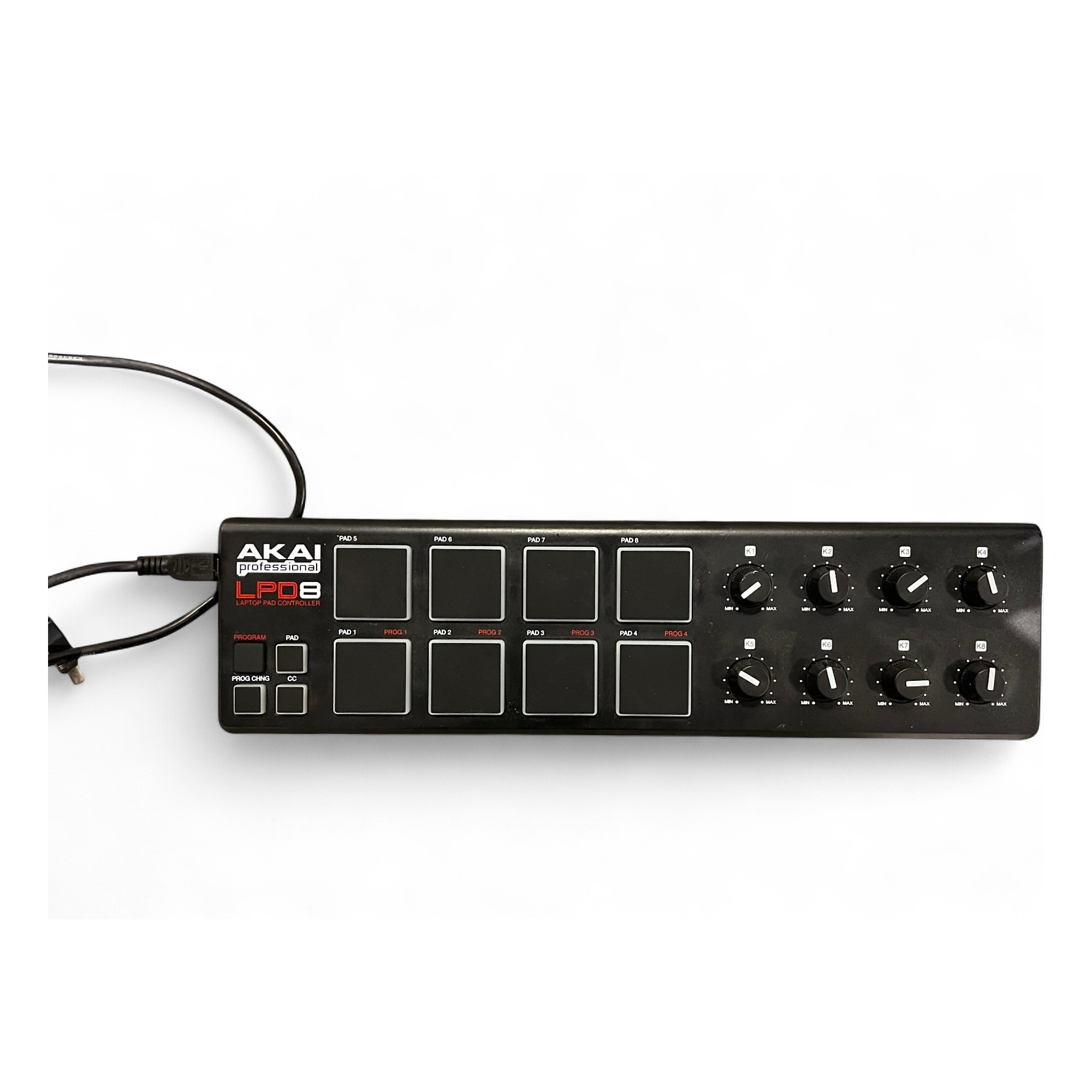 AKAI LPD8 MIDIコントローラー Amazon.com: AKAI Professional LPD8 - USB MIDI Controller