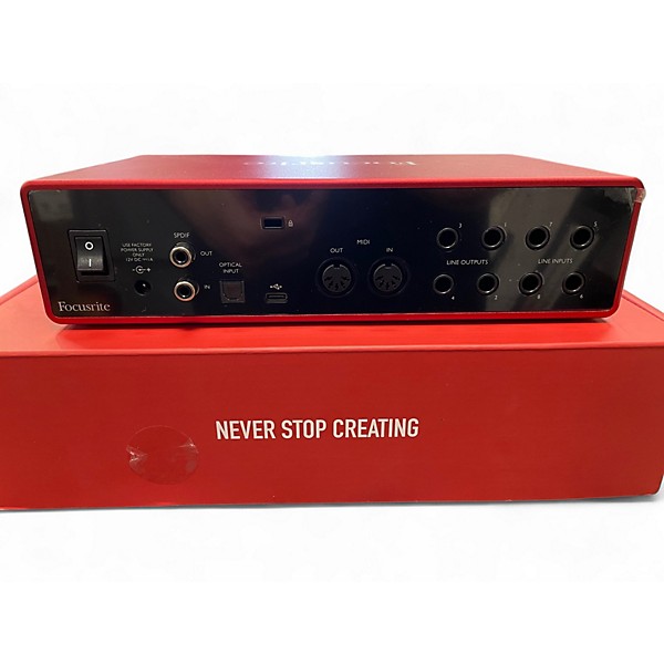 Used Focusrite Scarlett 18i8 Gen 3 Audio Interface | Guitar