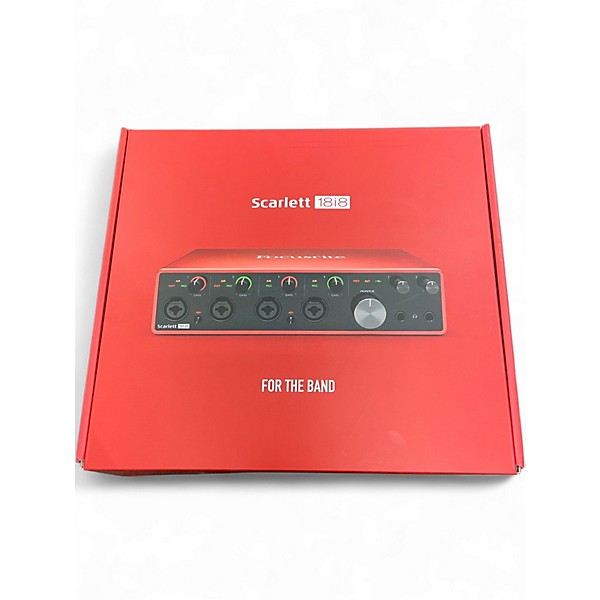 Used Focusrite Scarlett 18i8 Gen 3 Audio Interface | Guitar