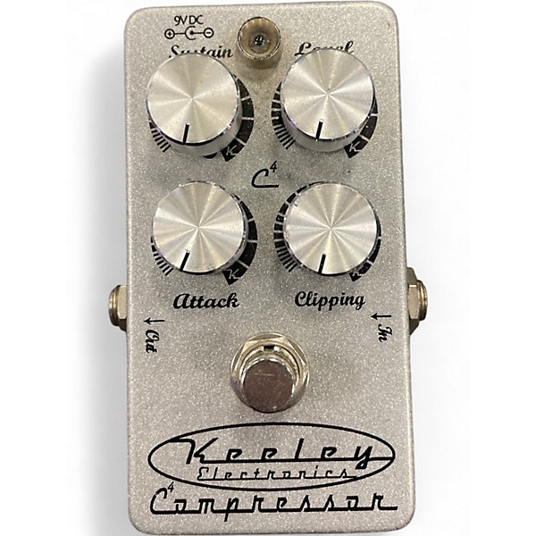 Used Keeley 4 Knob Compressor Effect Pedal