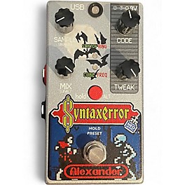 Used Alexander Pedals Syntax Error ErrorVania Effect Pedal