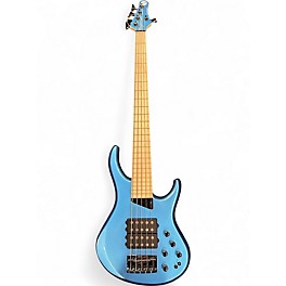 Used MTD Kingston Super 5 Blue Electric Bass Guitar