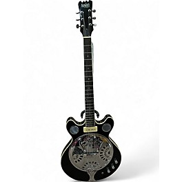 Used Eastman DELTA 6 BARITONE Black Baritone Guitars